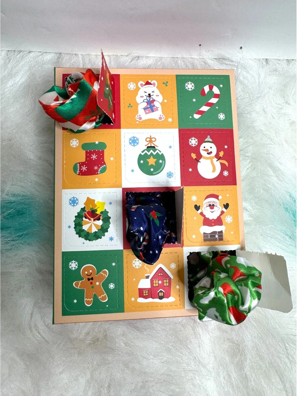 8 Days SCRUNCHIES CHRISTMAS Advert Calendar